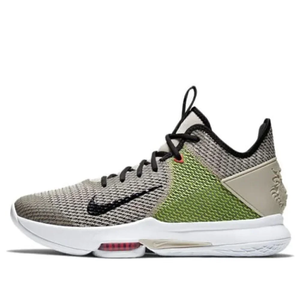 Nike LeBron Witness IV String Volt Shoes Basketball GOAT Mens Size 8.
